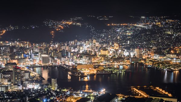 稲佐山から見た長崎の夜景