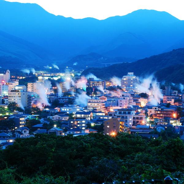 湯けむり展望台からの夜景
